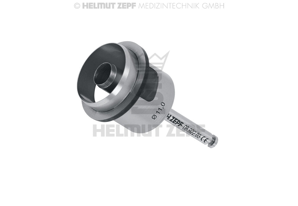 Punch en anillo de 11 mm con tope con anillo interno de 4 mm