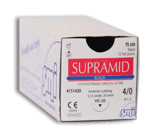 Supramid Black 3/0 19 mm