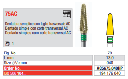 Fresas de Carburo Tungsteno PM