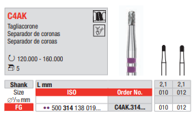 Fresa de Cortar Metal