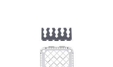 Bandeja de esterilización Pequeña Larga con tapadera